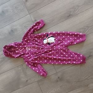 Girls Warm Hoodie Onsie. Child Of Mine, By Carters.